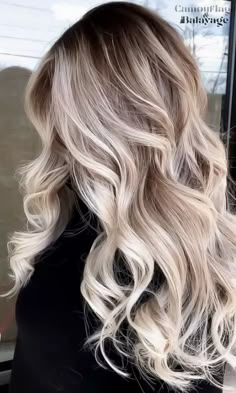 Dark Brown Hair With Blonde Highlights Balayage Medium Lengths, Blonde For Dark Roots, Baylage Hair With Money Pieces, All Over Blonde Hair Color Vs Highlights, Heavy Blonde Balayage, Blonde Shadow Root With Money Piece, Root Melt Blonde, Lived In Bright Blonde, Bright Dimensional Blonde