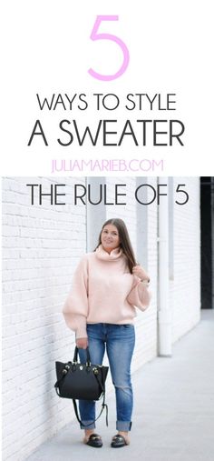 How To Dress Up A Sweater And Jeans, How To Wear Baggy Sweaters, How To Wear Sweaters, How To Wear A Sweater, How To Wear Oversized Sweaters, Bulky Sweater Outfit, How To Crop A Sweater, Batwing Sweater Outfit, How To Style Sweaters