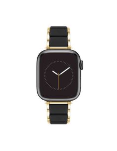 Rubberized Link Bracelet Band for Apple Watch¨ | Anne Klein Women’s Apple Watch, Black Apple Watch, Black Apple Watch Band, Watch Bracelets, Apple Watch Bands Women, Black Apple, Apple Watch Accessories, Apple Watch Faces, Jewelry Clasps