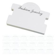 Description These are bracelet display cards, made of paper materials, designed to help you display and store ear stud, bracelets and jewelry, wide range of , suitable for packaging or displaying jewelry and handicrafts in homes or stores. Features -Color:White -Material:Paper -Size:9.50X7.50X0.10cm/3.73X2.95X0.04in -Use these jewelry cards to sell and display a variety of jewelry such as necklaces and bracelets. -Our jewelry cards are perfect for displaying inventory at retail stores, trade shows, yard sales and craft shows. -The jewelry display card is made of paper with nice workmanship to ensure that the bracelets are securely held in place. -This jewelry display card has enough quantity to meet your different needs. -The jewelry display card also has little blank space on the surface, Displaying Jewelry, Jewlery Earrings, Paper Necklace, Jewelry Organizer Stand, Small Crafts, Bracelet Packaging, Jewelry Cards, Jewelry Display Cards, Earring Display Stands