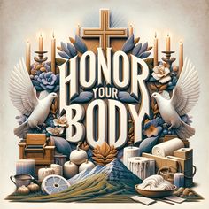 ❓ Do you see your body as a temple of the Holy Spirit?  🤔 Caring for our physical health is not just about appearance or fitness; it's a spiritual discipline, respecting the vessel God has entrusted to us.  🍎 "Do you not know that your bodies are temples of the Holy Spirit, who is in you, whom you have received from God? You are not your own" (1 Corinthians 6:19). This scripture calls us to honor God with our bodies, recognizing them as sanctuaries of the Holy Spirit. Be Holy For I Am Holy, Holy Spirit Art, Mimi Quotes, Glory Hallelujah, Christ Artwork, Honor God, Christian Cartoons, Jesus Cartoon