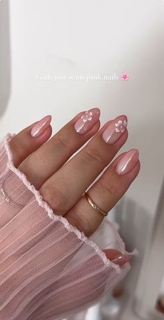 Milky Nails, Simple Gel Nails, Short Acrylic Nails Designs, Funky Nails, Pretty Acrylic Nails, Short Acrylic Nails, Best Acrylic Nails, Cute Acrylic Nails, False Nails