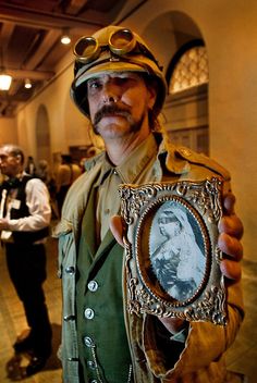 Party at the Centre of the Earth w/ABNEY PARK by Mark Berry - Photographer & Graphic Designer, via Flickr British Explorer, Male Steampunk, Steampunk Costumes, Steampunk Man, Steampunk Men, Steampunk Ideas, Draw Ideas, Steam Punk Jewelry