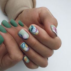 Neutral Nail Art Designs, Wow Nails, Hippie Nails, Simple Gel Nails, Minimalist Nails, Flower Nails, Love Nails