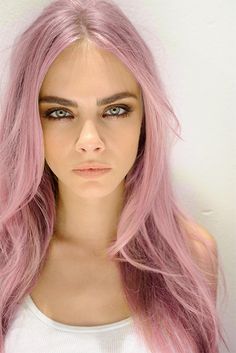 Something different. Long Pink Hair, Cinnamon Hair, Hair Color Pastel, Bleached Hair, Diy Hair, Purple Hair, Gorgeous Hair