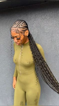 Cute Straightback Braids, African American Braids Hairstyles, Black Womens Braided Hairstyles, Low Feed In Ponytail, Boho Feed Ins, Braided Hairstyles For Black Women Straight Back, Free Style Straight Back Braids, Freestyle Feed Ins, Freestyle Boho Stitch Braids