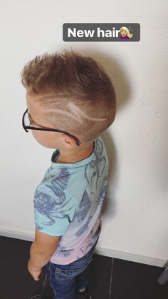 Lighting Bolt Haircut, Lightning Bolt Hair Design For Boys, Half Shaved Head, Shaved Design, Toddler Boy Haircuts, Baby Boy Haircuts, Trendy Lighting, Baby Boy Hairstyles