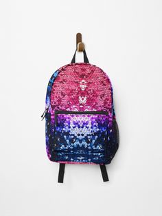 "sequin and rose gold birds" Backpack for Sale by MrJean Gym Stuff, Travel Stuff