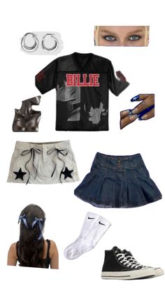 Billie Eilish Hit Me Hard And Soft Tour Outfit Ideas, Billie Eilish Hmhas Concert Outfits, Hmhas Tour Fit Ideas, Billie Inspired Outfit, Hit Me Hard And Soft Billie Eilish Outfit Ideas, Billie Eilish Jersey Outfit