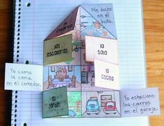 an interactive notebook activity for spanish students to practice their language and writing skills in the classroom