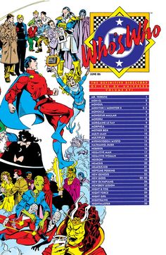 ?Who's Who: The Definitive Directory of the DC Universe (1985-) #16 New Gods, Digital Archives, Amazing Stories, Comic Book Cover