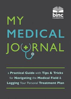 the book cover for my medical journal