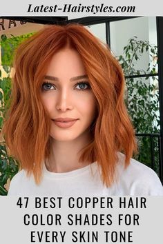 Best Colors For Red Hair Blue Eyes, Make Up For Copper Hair Color, Cool Tone Copper Hair Color, Best Copper Hair Color, Blond To Red Hair Ombre, Ginger Melt Hair, Best Copper Red Hair Dye, Blonde Hair To Copper Hair, Red Hair 2023 Fall