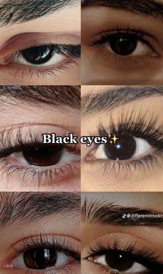 Dark Eyes Aesthetic, Chocolate Brown Eyes, Deep Brown Eyes, Black Eye Color, Different Eye Colors, Deep Eyes