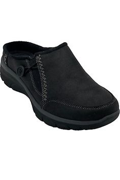 Great shopping ideas for Skechers Easy Going Relaxed Fit Vegan Clogs Sundaze Black, Womens Shoes Adjustable Slip-on Clogs With Cushioned Footbed, Comfortable Black Non-slip Clogs, Vegan Clogs, Cheap Non-slip Black Clogs, Black Non-slip Comfortable Clogs, Black Slip-on Clogs With Ortholite Insole, Easy Going, Clogs Shoes, Comfortable Shoes