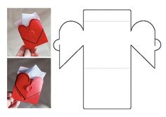 how to make an origami heart box with paper step by step instructions for beginners