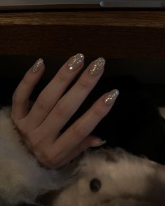 Swaggy Nails, Christmas Nails Glitter, Nail Designs Colors, Nails Sparkle, 2024 Nails, Burgundy Nails, Nail Glitter, Nail Designs Glitter