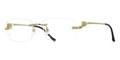 Cartier Panthere CT0281O 001 Glasses Cartier Glasses, Rimless Glasses, Cartier Panthere, Optical Eyewear, Rimless Frames, Great Inventions, Luxury Eyewear, Prescription Eyewear, Optical Glasses