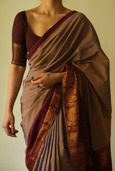 New Saree Blouse Designs, Cotton Saree Designs, Fashionable Saree Blouse Designs