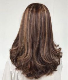 Blowout Look, Burgundy Highlights, Winter Hair Colors, Brown Hair Shades, Black Hair Balayage, Brown Hair Looks, Brown Hair Inspo, Hair Inspiration Long, Brunette Hair With Highlights