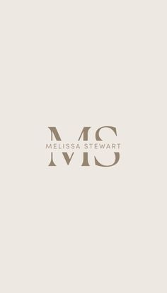 the logo for mellisa stewart's new clothing line, made in italy