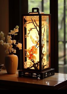 Chinese Lamp Shade, Chinese Lanterns Aesthetic, Asian Bedroom Decor, Chinese Tea Room, Chinese Lamps, Chinese Lamp, Chinese Decor, Asian Inspiration, Diy Lanterns