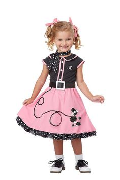 30 Best Grease Costumes - DIY Grease Costumes for Halloween Poodle Skirt Halloween Costume, Sock Hop Costumes, Poodle Skirt Costume, 50s Outfit, Anjing Poodle, 50s Costume, California Costumes