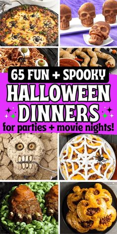 halloween dinner ideas for parties and movie nights