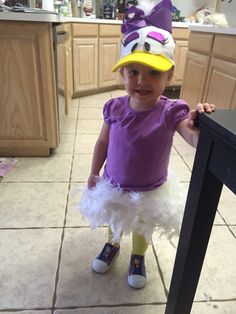 Daisy Duck Costume Toddler, Daisy Duck Toddler Costume, Duck Costume Diy, Infant Costumes, Dyi Costume, Jessie Costume