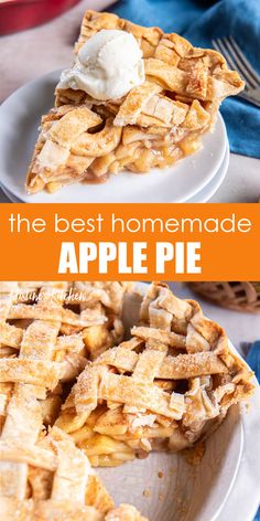 the best homemade apple pie is made with only three ingredients