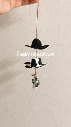 Mini Cowboy Hat Car Charms! 🤠 The perfect little decor for your vehicles! Size: 2 Inches Comes completely ready to be hang in your vehicle! 🚙 Mini Cowboy, Mini Cowboy Hat, Cow Stuff, Cricket Projects, Cowgirl Accessories, Rear View Mirror Decor, Diy Car, New Trucks, Cute Cows