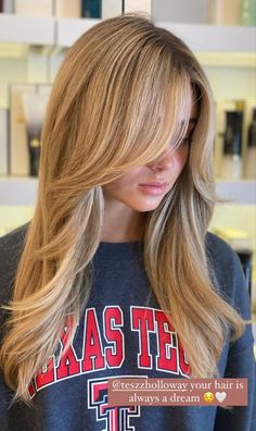 Hairstyles For Layered Hair, Hair Stylies, Haircuts For Medium Hair, Haircuts Straight Hair, Long Hair With Bangs, Haircuts For Long Hair