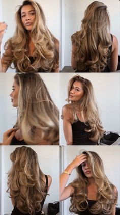 Rambut Brunette, Honey Brown Hair, Honey Blonde Hair, Blonde Hair Inspiration, Hair Stylies, Long Blonde, Hair Inspiration Color, Long Blonde Hair, Hair Inspo Color