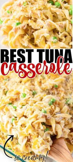 the best tuna casserole recipe is so easy to make