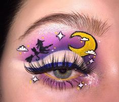 Spooky Makeup, Crazy Eye Makeup, Halloween Beauty, Halloween Eye Makeup, Halloween Eyes, Ethereal Makeup, Pinterest Makeup, Beautiful Eye Makeup