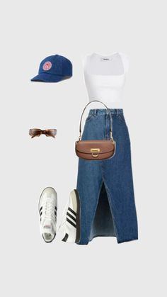 Kaia Gerber, Easy Trendy Outfits, Baggy Pants, Looks Chic, Summer Fashion Outfits