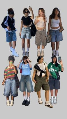 #Y2KOutfits #Y2KFashion #2000sStyle #RetroFashion #VintageVibes #ThrowbackStyle #NostalgiaFashion #Y2KTrends #FashionInspo #OOTD #TrendyLooks #StreetStyle #FashionRevival #Y2KInspired #Early2000s Baggy Street Style, Celana Fashion, Outfit Inspo Summer, Streetwear Fashion Women, Swaggy Outfits, Cute Everyday Outfits, 가을 패션, Streetwear Women, Looks Style