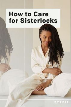 Sisterlocks are incredibly versatile since you can roller set, color, braid, or wear them wild and free. They even make for an ideal transition style if you're ready to say goodbye to your relaxer. Discover how to care for them. Thick Sisterlocks Styles, Medium Size Sisterlocks, Sisterlocks Short Hair, Sister Lock Styles, Long Sisterlocks Hairstyles, Styling Sisterlocks, Sista Locs Sister Locks, Sister Locs Sisterlocks Styles, Short Sisterlocks Styles