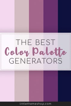 the best color palette generators for your home or office - littleredressshop com