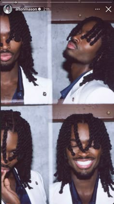 Natural Hair Men, Mens Dreads, Dreadlock Hairstyles For Men, Dark Skin Beauty, Dreadlock Hairstyles, Model Face, Hair Reference, Locs Hairstyles