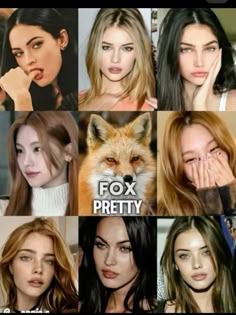 Lisi makijaż fox pretty Fox Face Shape Korean, Fox Style Makeup, Fox Pretty Aesthetic, Fox Beauty Aesthetic, Makeup Animal Type, Snake Pretty Face Type, Animal Type Makeup, Fox Face Type Korean, Fox Pretty Makeup Tutorial