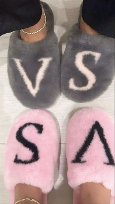 Vs Slippers, Pretty Sneakers, Pretty Shoes Sneakers, Cute Slippers, Fresh Shoes, Fancy Shoes, Girly Accessories, Girly Shoes