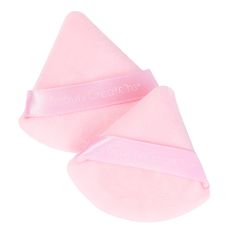 Beauty Creations Puff Puff Triangle Puff 2pcsSlide fingers into ribbon band. Dip puff into powder and pat puff onto your face to apply powder. Applies loose or pressed powder.2 soft, reusable powder puffs for expertly applying loose or pressed powders into a flawless finish. Velvet Powder Puff Reusable Perfect to apply loose and pressed powder Hand Wash Only and Air Dry Triangle Puff, Powder Puffs, Puff Puff, Beauty Creations, Pressed Powder, Powder Puff, Beauty Bar, Latex Free, Air Dry