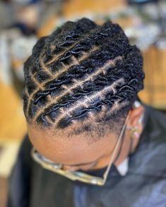 Perfect Black Loc Twists Updo Loc Rope Twists, Threaded Hairstyles, Short Loc Styles For Women Updo, Loc Twists, Riley Curry, Short Loc Styles