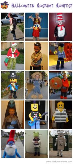 there are many different costumes on this page