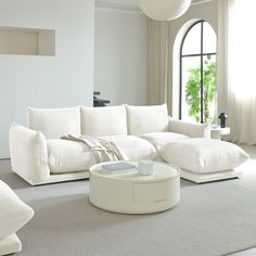 Wide and soft in shape, paired with comfortable fabrics, beloved for their free and flexible feel, the sectional sofas create endless possibilities to adapt to every space and need. Sofa With Ottoman, Sectional Sofa Couch, Sectional Sofas, Upholstered Sectional, Single Sofa, Comfortable Sofa, Living Room Sectional, Living Room Furniture Sofas, 6 D