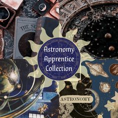 the astronomy apprentce collection is on display