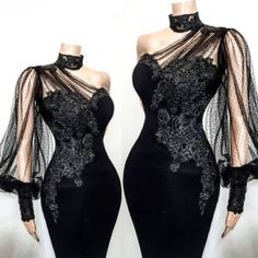 Dinner Dresses, Prom Dress Lace, Soiree Dress, Lace Prom Dress, Black Prom Dress, فستان سهرة, Dresses Ideas, Lace Evening Dresses, Hijab Dress