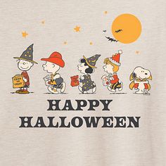 Get ready for Halloween with this Peanuts graphic t-shirt design for women and juniors. Made from soft cotton-knit, it has short rolled sleeves and a crew neck. Wear it with jeans and a coat. Character: PeanutsClosure Type: Pullover HeadFit: Regular FitNeckline: Crew NeckSleeve Length: Short SleeveFiber Content: 60% Cotton, 40% PolyesterFabric Description: KnitCare: Tumble Dry, Machine WashCountry of Origin: Imported Iron Decoration, Rolled Sleeves, Halloween Tees, Large Shirts, In The Winter, Cotton Knit, Trick Or Treat, The Winter, Happy Halloween