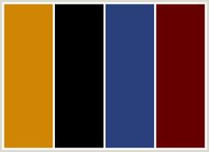 an image of the color scheme with different colors and shapes, including red, black, yellow